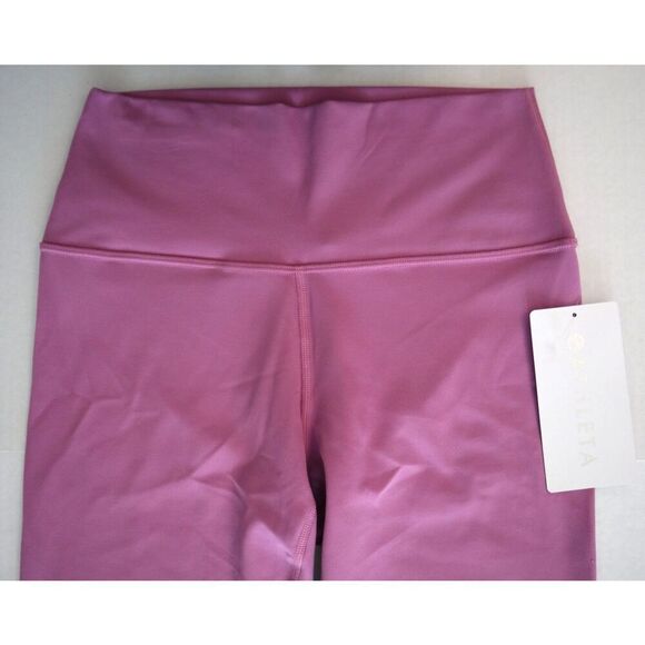 Athleta 798638-192 Women's Sz M Lotus Pink/Light Purple Transcend 7/8 Tights - Picture 6 of 8